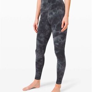 Align High Rise Pant 28” Diamond Dye Pitch Grey Graphite